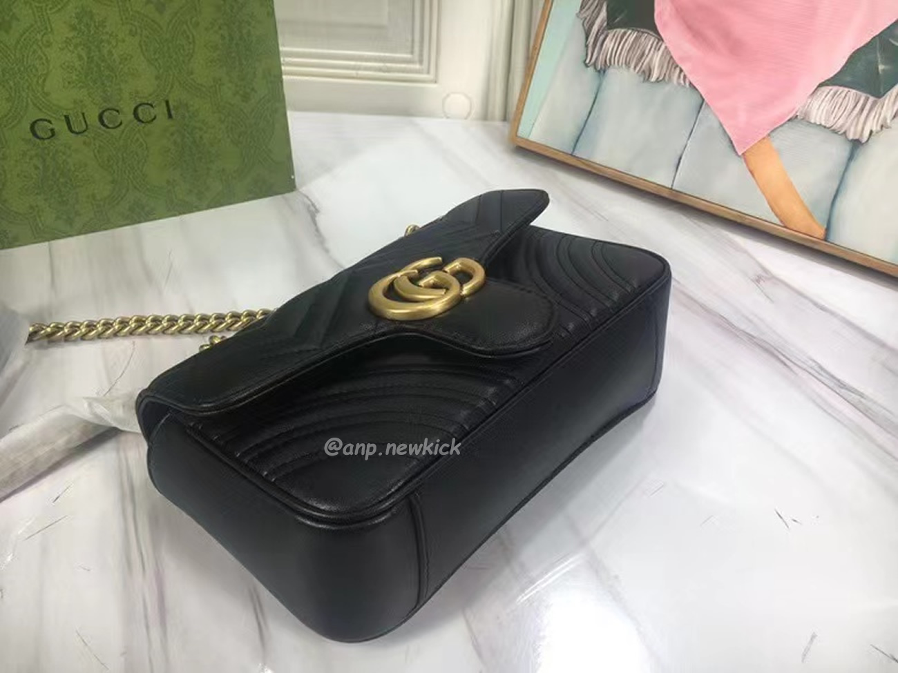 Gucci Gg Marmont Mini Shoulder Bag (2) - newkick.vip